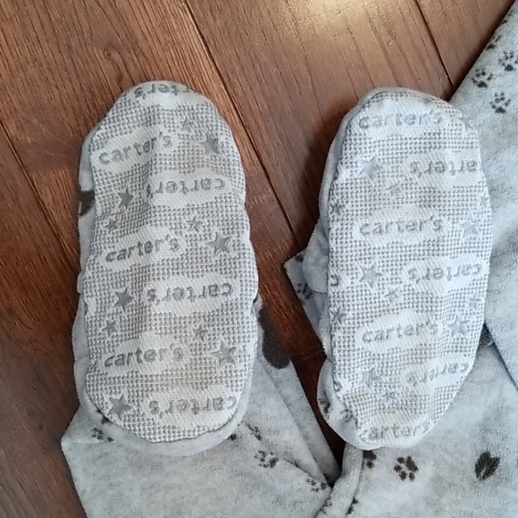 Carters Fleece Footed Pjs - Picture 6 of 6